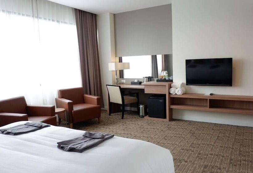 스탠다드 룸 킹사이즈 침대, Grand Fortune Hotel Nakhon Si Thammarat