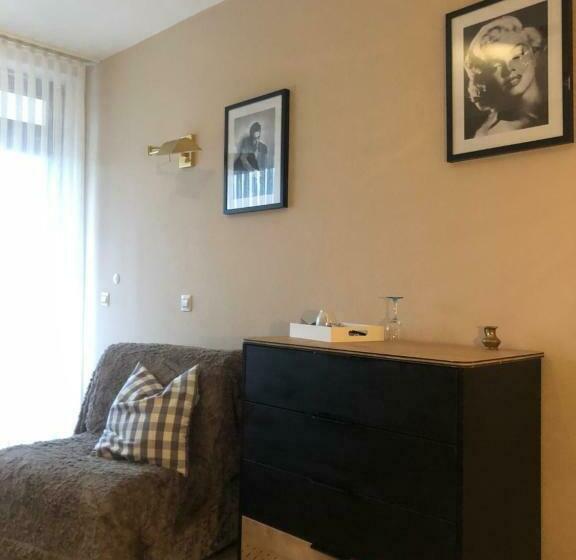 带阳台的标准单人间, Pension Ottenheide