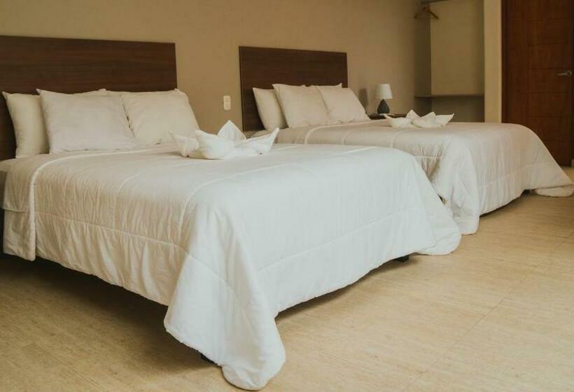 غرفه قياسيه سريرين مزدوجين, Villa Oasis