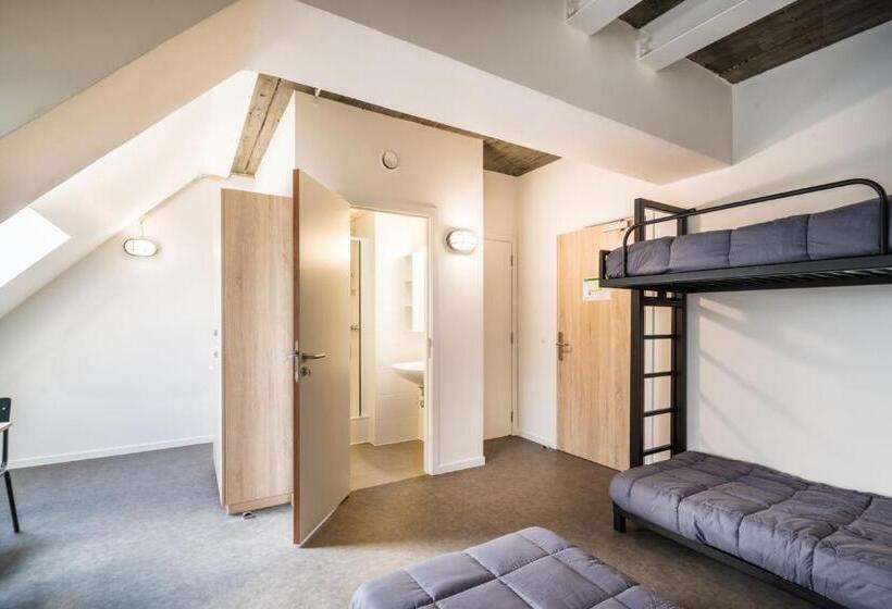 Номер Стандарт, Auberge De Jeunesse Charleroi Youth Hostel