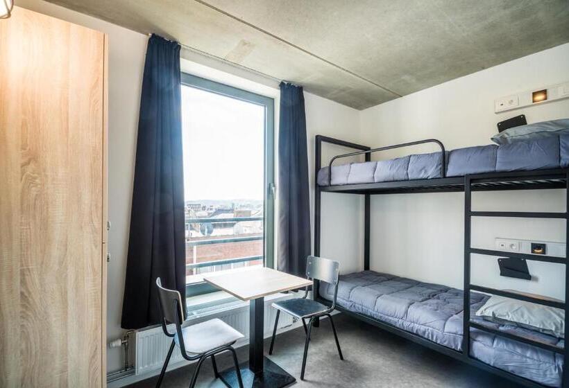 Номер Стандарт Индивидуальный, Auberge De Jeunesse Charleroi Youth Hostel