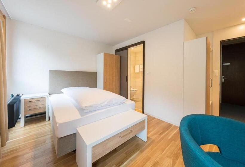 اتاق استاندارد یک نفره, B&b Hotel Mattli übernachtung Frühstück