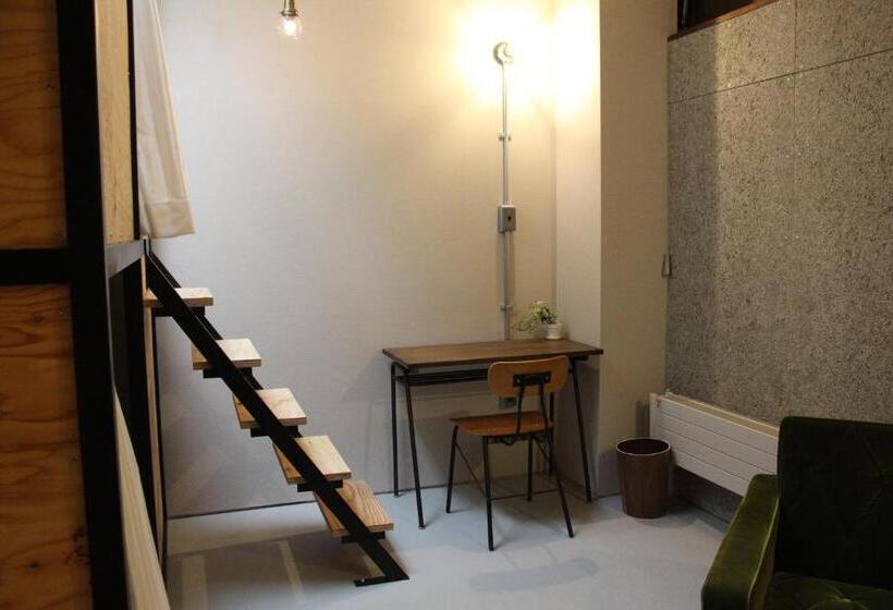 스탠다드 트리픔 룸 공동욕실, Guesthouse Ushiyado