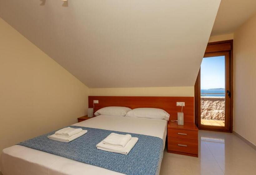 1침실 테라스 아파트 바다 전망, Apartamentos Turísticos Eira Do Mar