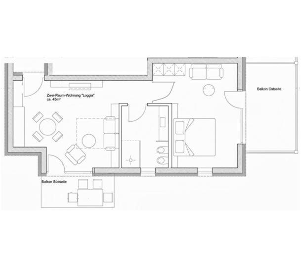 Люкс Вид на Бассейн, Brühl Suites&residence