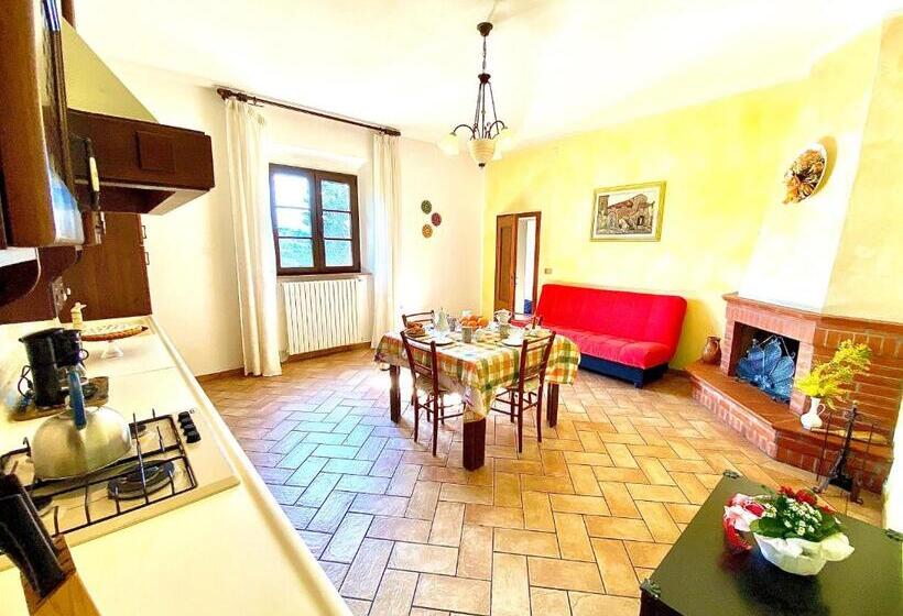 شقة غرفة واحدة مطلة على الحديقة, Agriturismo L'antica Quercia
