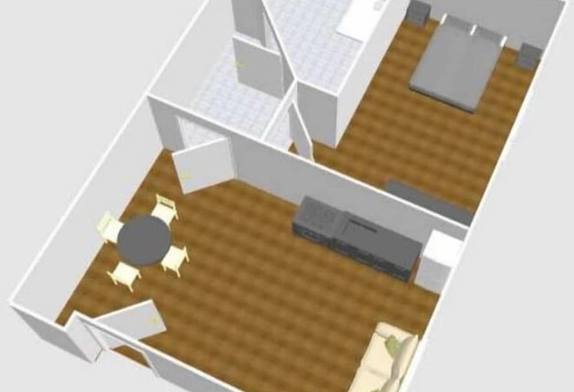 شقة غرفة واحدة, Hh Hermoso Housing Valenza