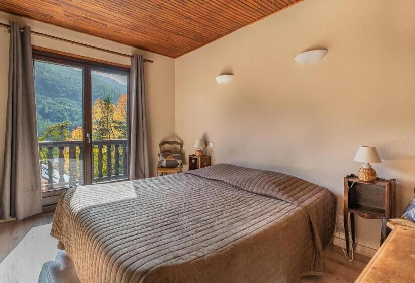 اتاق استاندارد با تخت بزرگ, Chambres D'hôtes Les Murès Du Mercantour