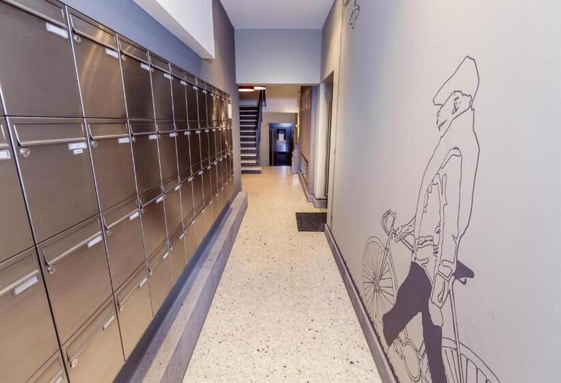 דירת חדר, 360 Apartment Hotel Frankfurt