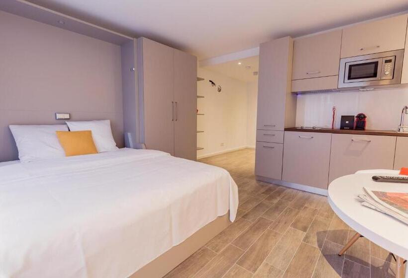 דירת חדר, 360 Apartment Hotel Frankfurt