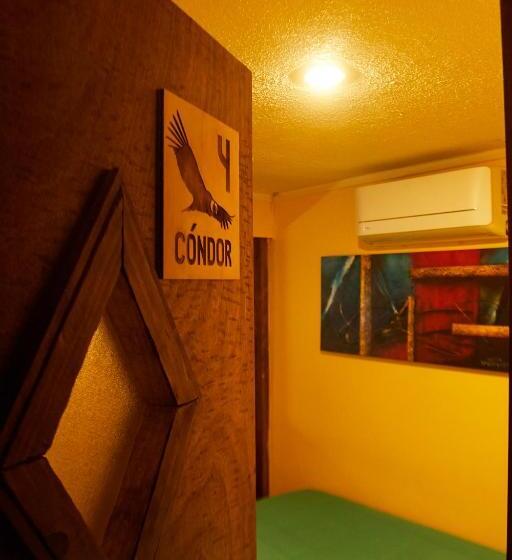 스탠다드 싱글 룸 공동욕실, Hostal Aldea Colchagua Experience