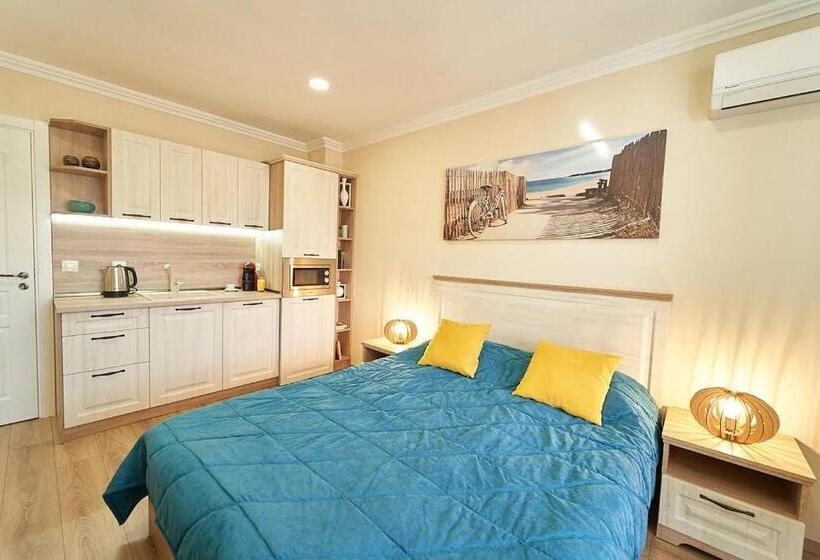 带海景的标准房, Burgas Beach Resort Apartments