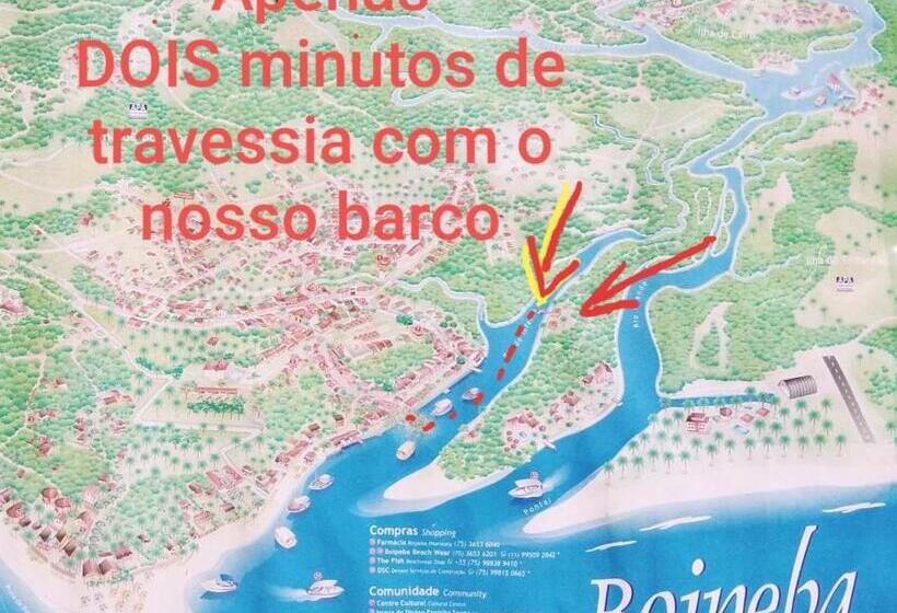 Семейное Студио, Casinha Amarela Ecolodge Boipeba