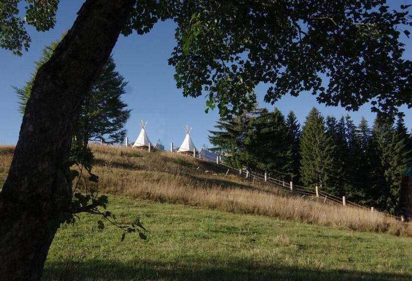 چادر با خدمات رفاهی استاندارد, Guesthouse Planinarski Dom Neviđen'o
