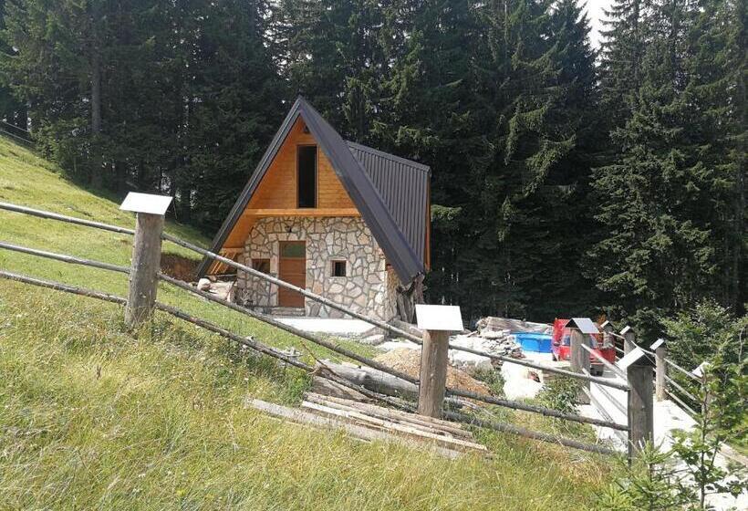 آپارتمان 1 خوابه با بالکن, Guesthouse Planinarski Dom Neviđen'o