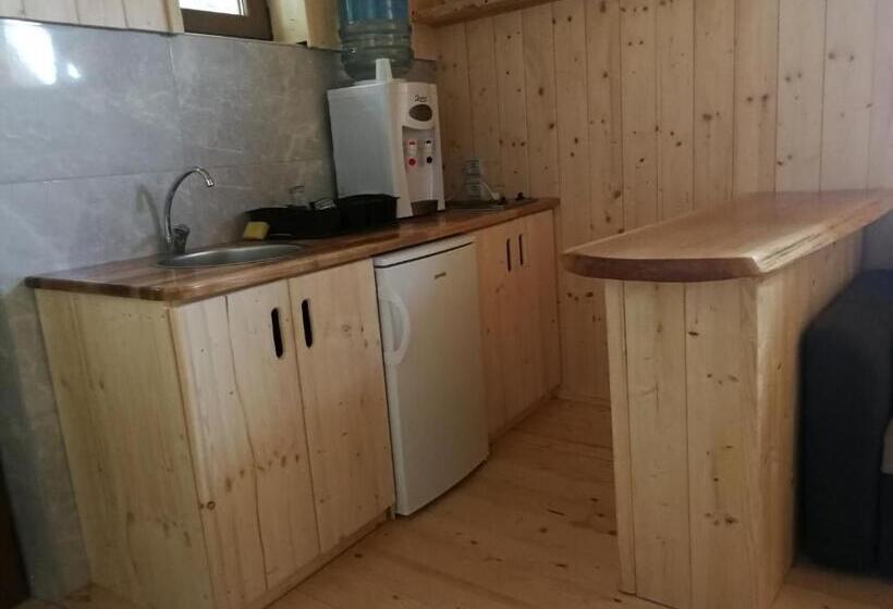 آپارتمان 1 خوابه با تراس, Guesthouse Planinarski Dom Neviđen'o