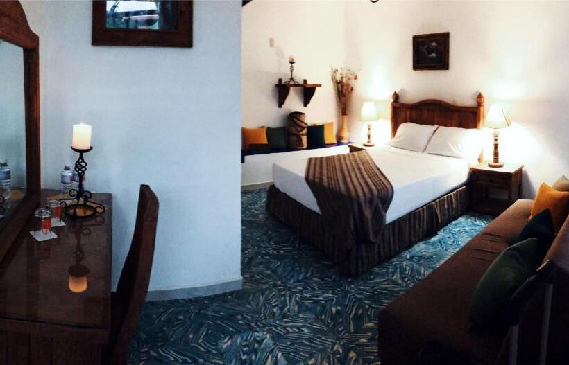 غرفة قياسية مطلّة علي الحديقة, Hostal Plaza Central