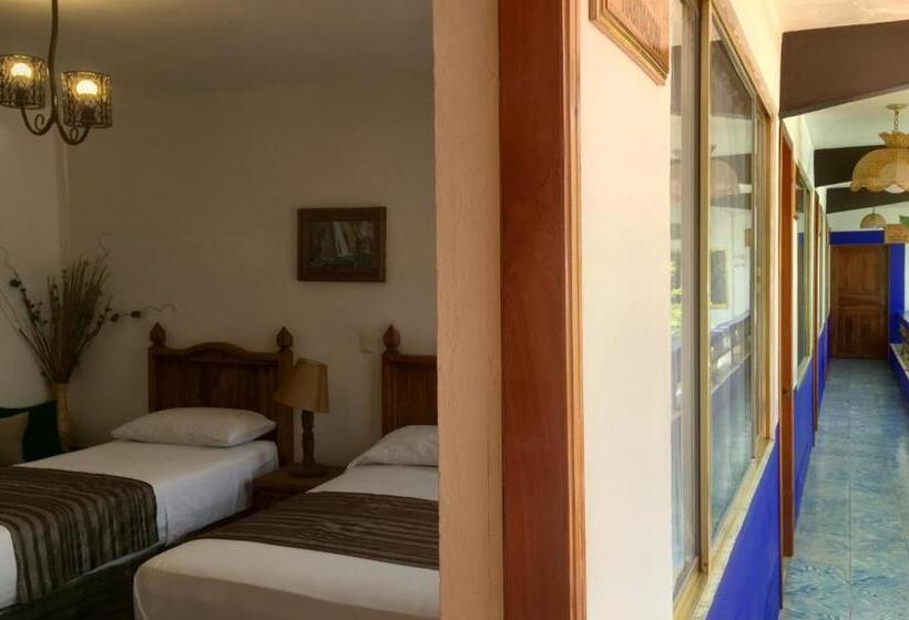 غرفة قياسية مطلّة علي الحديقة, Hostal Plaza Central