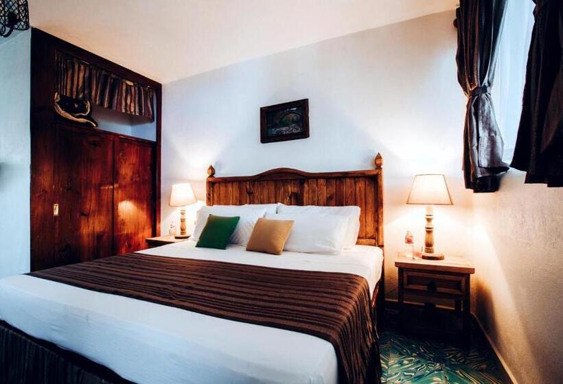 غرفة قياسية سرير كينج, Hostal Plaza Central