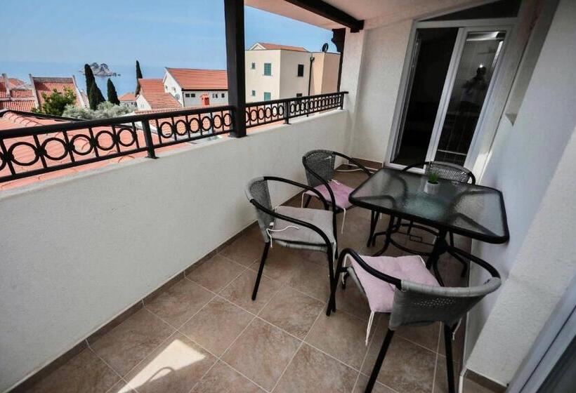 آپارتمان 2 خوابه با چشم‌انداز دریا, Guest House Maslina