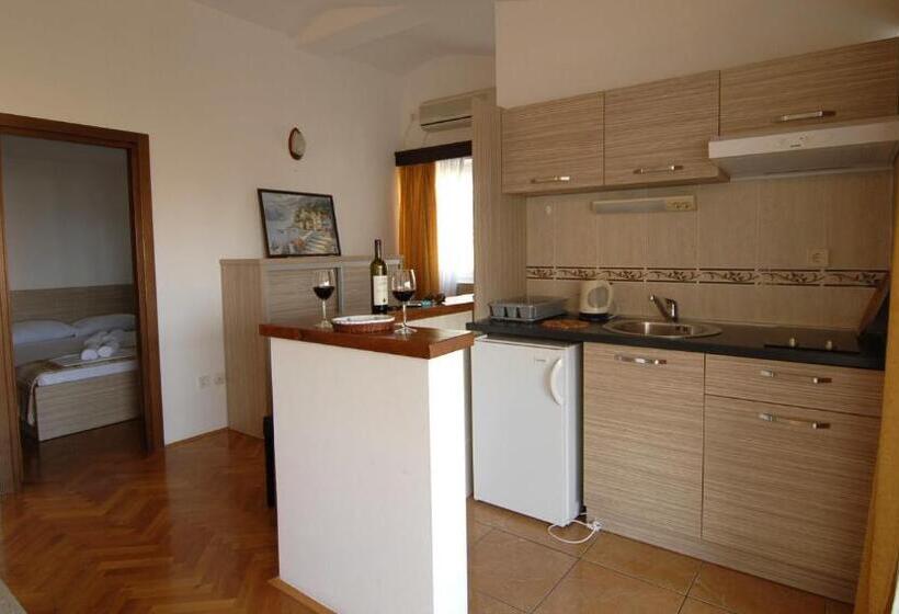 آپارتمان 1 خوابه با چشم‌انداز دریا, Guest House Maslina