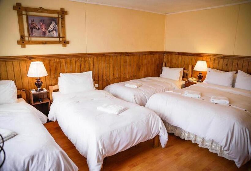 غرفة عائلية, Hostal Hielo Sur