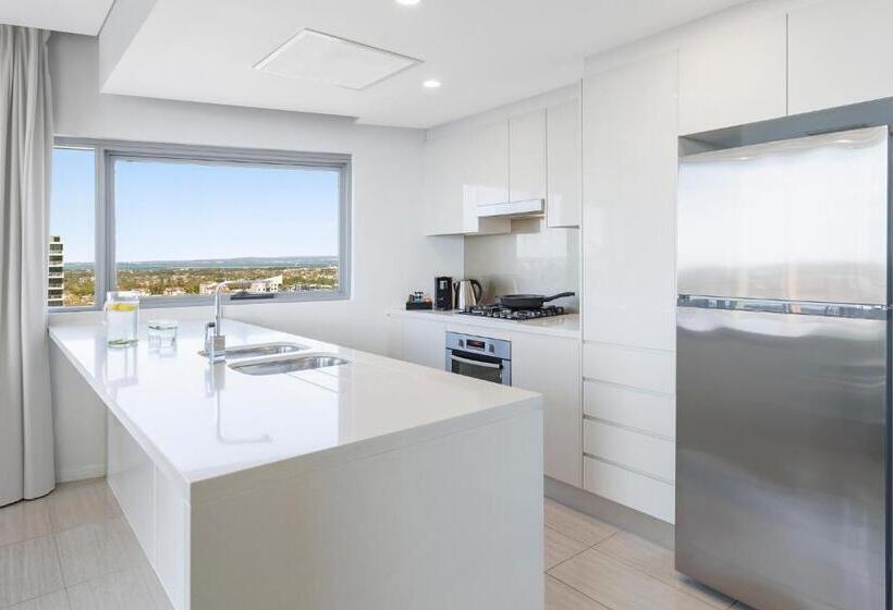 سوئیت 2 خوابه, Meriton Suites Zetland
