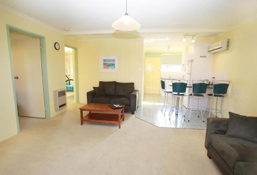 شقة غرفة نوم واحدة بالطابق الأرضى, Nautilus Apartments Merimbula