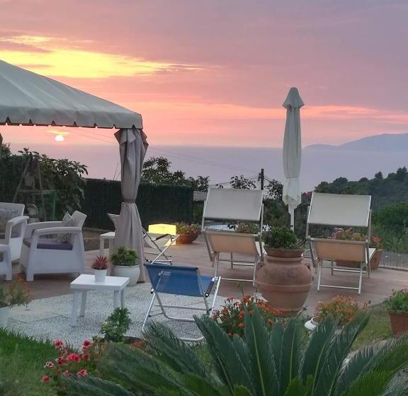 带阳台的豪华间, B&b Villa Cristina
