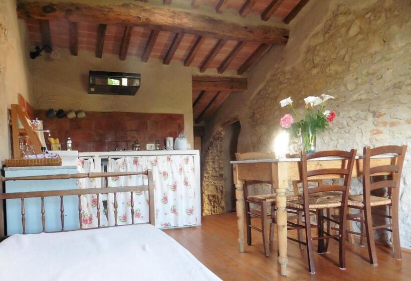 Апартаменты 1 Спальня Вид на Сад, Agriturismo I Pitti