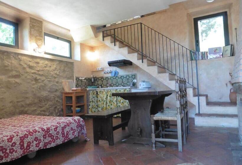 Апартаменты 1 Спальня с Террасой, Agriturismo I Pitti