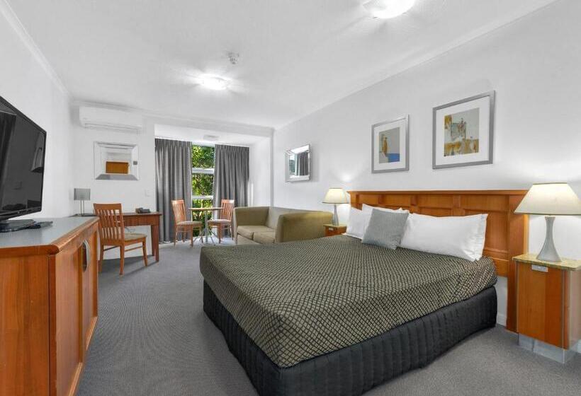 اتاق لوکس با تخت بزرگ, Airport Heritage Motel