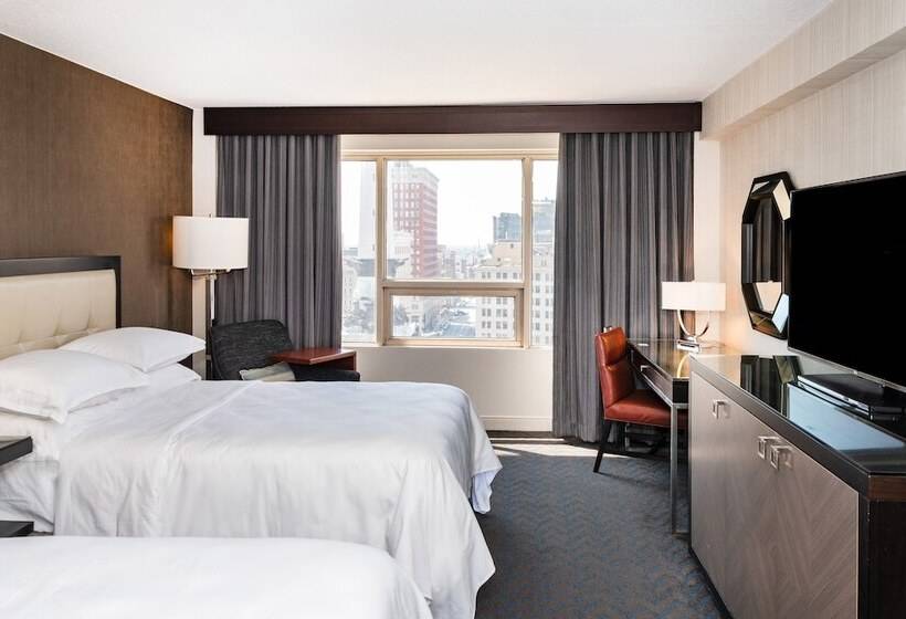 Standaardkamer met 2 Tweepersoonsbedden, Sheraton Indianapolis City Centre