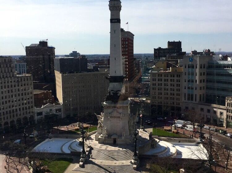 Standaardkamer met 2 Tweepersoonsbedden, Sheraton Indianapolis City Centre