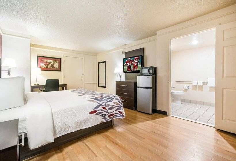 Номер Deluxe Адаптированный для Инвалидов, Red Roof Inn North Dallas   Park Central