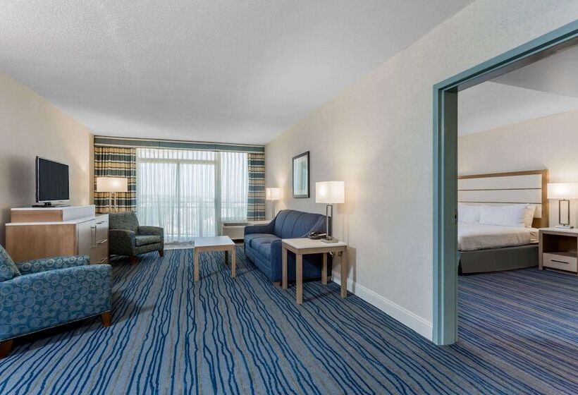 带2个卧室的套房, Wyndham Virginia Beach Oceanfront