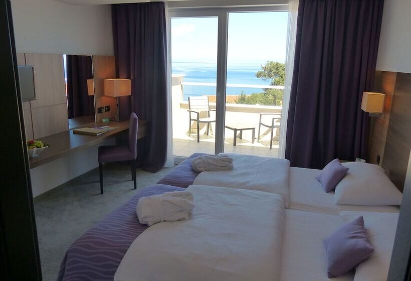 اتاق استاندارد با بالکن و چشم‌انداز دریا, Vitality Hotel Punta