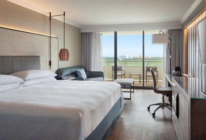 キングサイズベッドのスタンダードルーム, Orlando World Center Marriott
