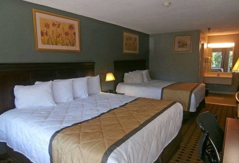 ２ダブルベッドのスタンダードルーム, Americas Best Value Inn Athens