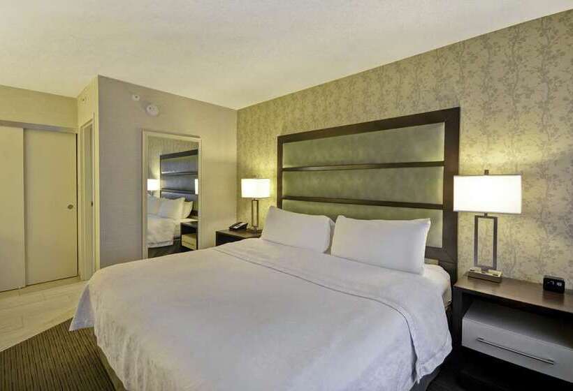 キングサイズベッドのスイートルーム, Embassy Suites By Hilton Fort Lauderdale 17th Street
