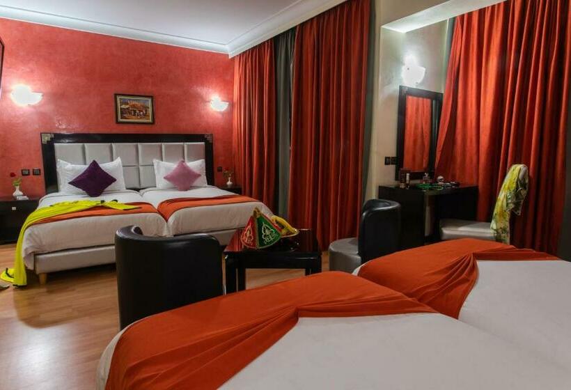 Habitación Triple Estándar, Meriem Marrakech