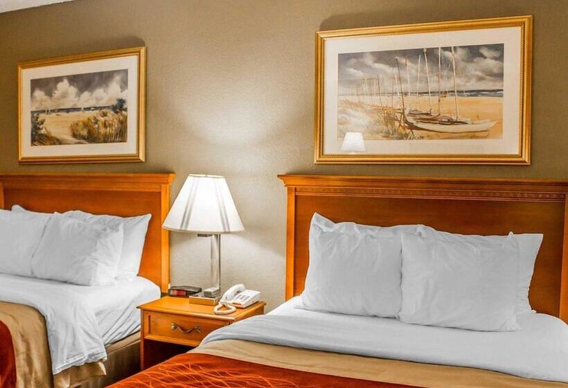 스탠다드 룸 더블 침대 2개, Quality Inn   Huron, Sandusky Oh
