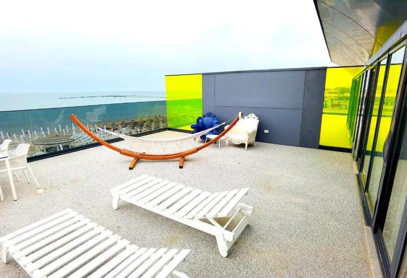 Люкс Кровать Кинг, Riva Mamaia Beach Apart