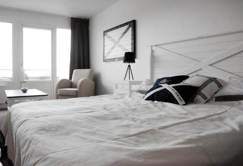 발코니가 있는 바다 전망 수피리어 룸, Strand Hotell Borgholm
