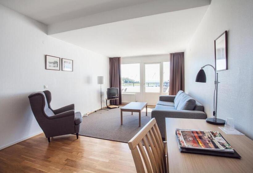 발코니가 있는 바다 전망 수피리어 룸, Strand Hotell Borgholm