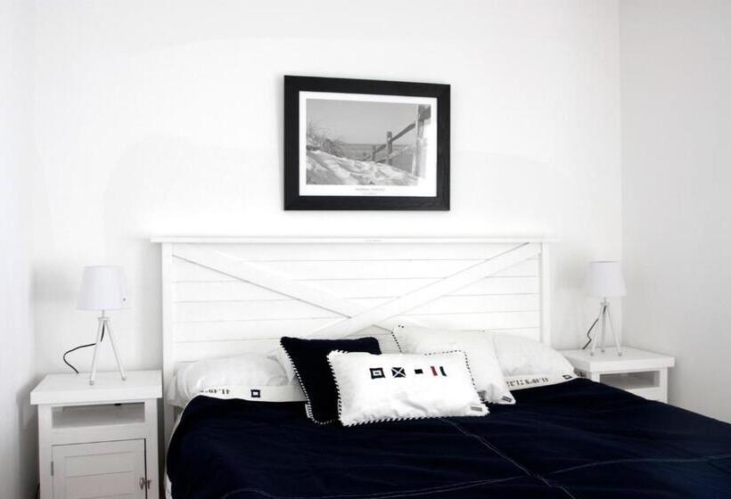발코니가 있는 바다 전망 수피리어 룸, Strand Hotell Borgholm