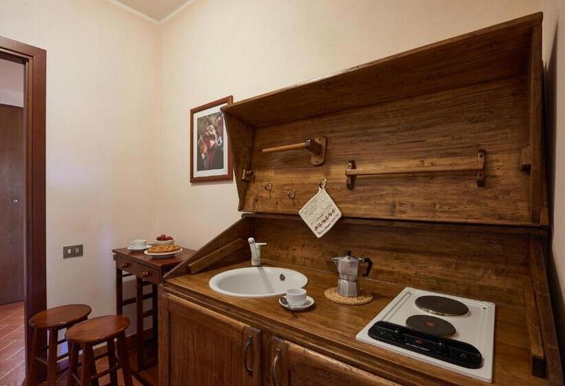 Апартаменты 1 Спальня с Террасой, Agriturismo Tesorino