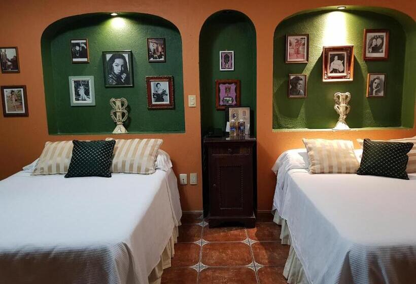 Pokój Standard 2 Łóżka Małżeńskie, Boutique Casona Maya Mexicana