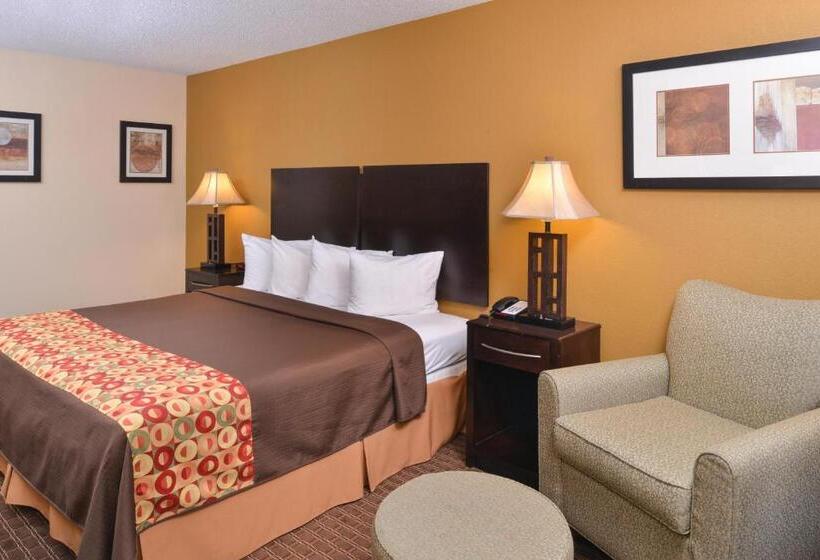 身障者適用キングサイズベッドルーム, Americas Best Value Inn Tupelo Barnes Crossing