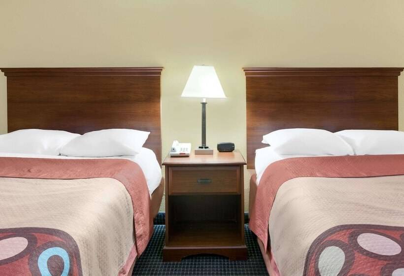 Номер Стандарт 2 Двуспальные Кровати, Super 8 By Wyndham Hattiesburg South